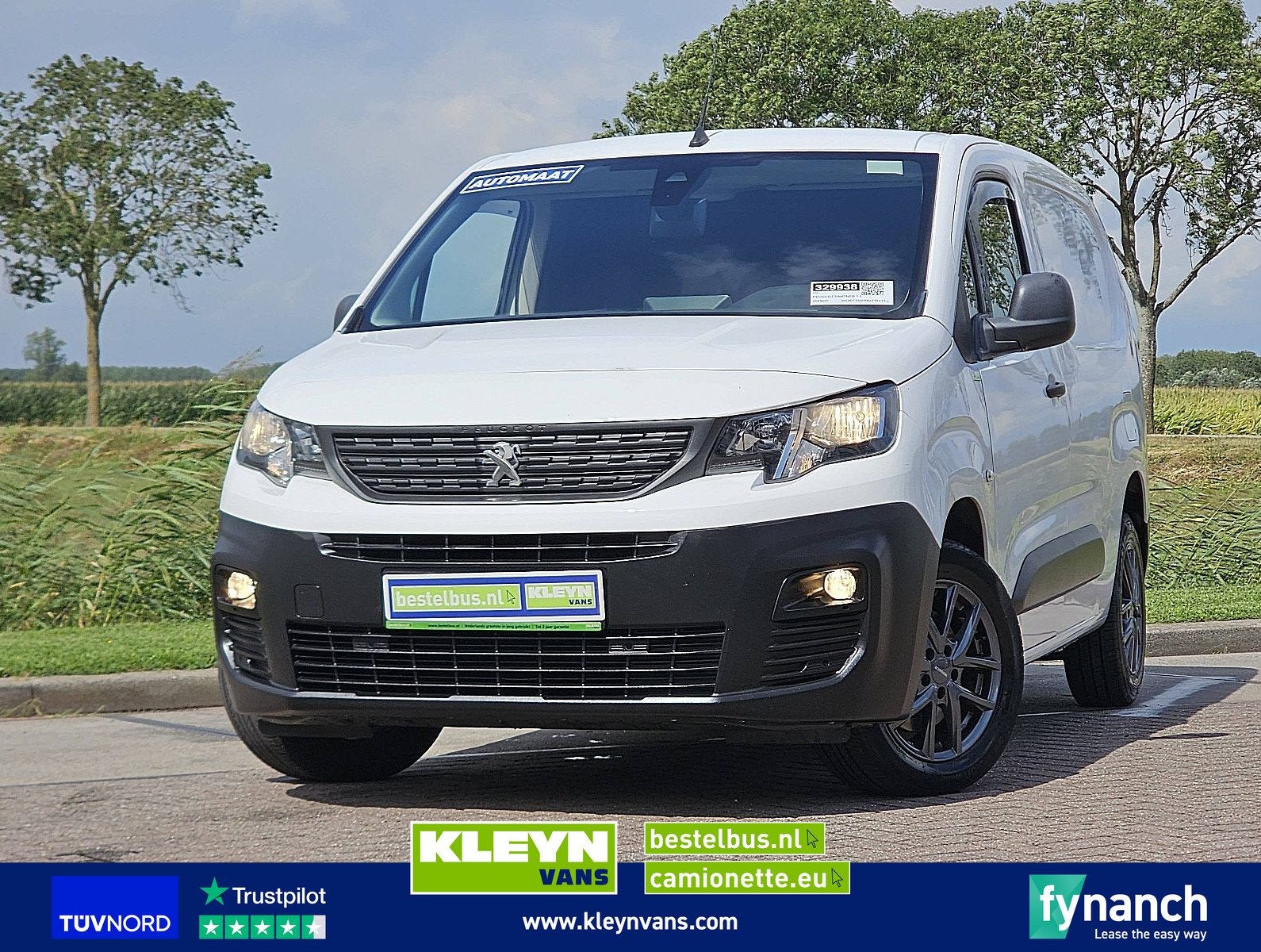 PEUGEOT PARTNER 1.5, Auto's, Gebruikt, Euro 6, 4 cilinders, Wit