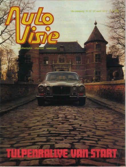Autovisie 17 1973 : Datsun 120A Coupe - Mercedes Benz 450, Ophalen of Verzenden, Gelezen, Algemeen