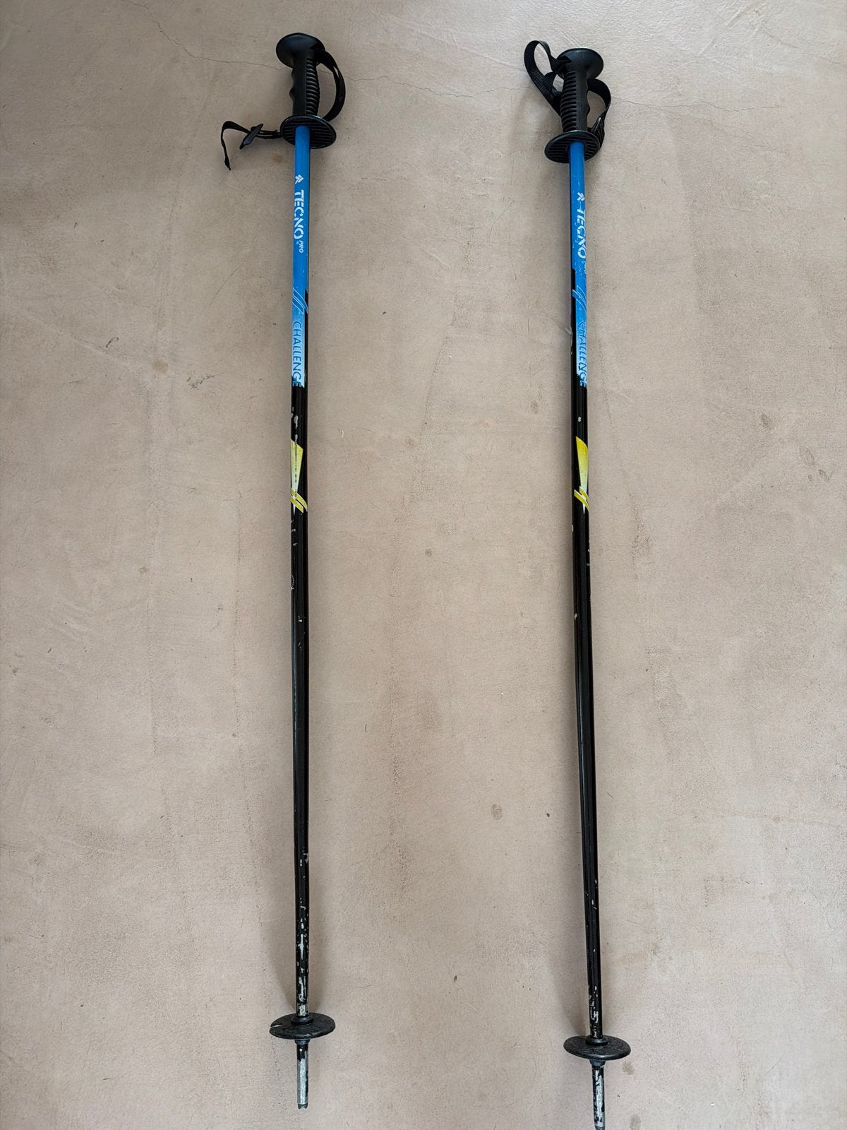 Tecno Pro Skistokken 115 cm - Gebruikt, Gebruikt, Stokken, Skiën, Ophalen