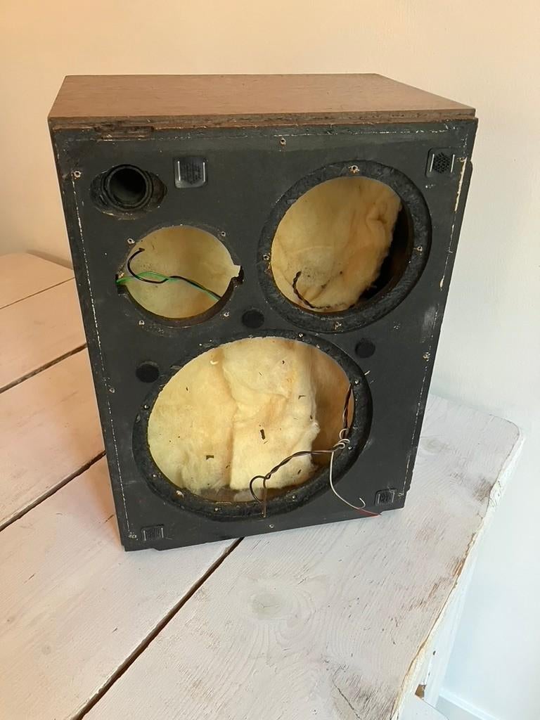Enkele Philips MFB 532 kast MK I zonder ophangbeugel., Ophalen, Philips, Gebruikt, Minder dan 60 watt