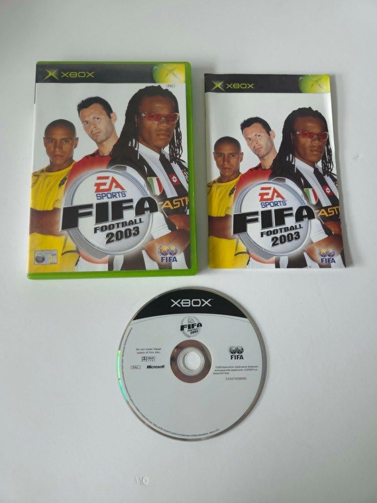 Xbox Original - Fifa Football 2003 - 10275, Ophalen of Verzenden, Zo goed als nieuw, Sport, 3 spelers of meer