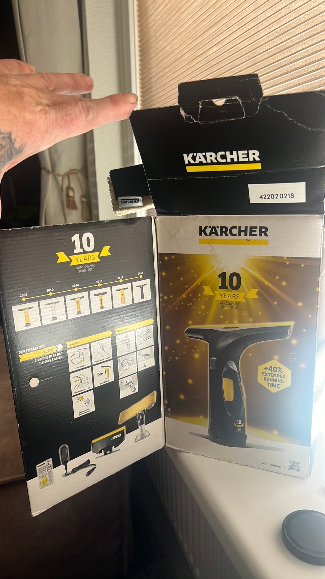 Karcher raamwisser zgan, Verzenden, Raamwisser of Trekker