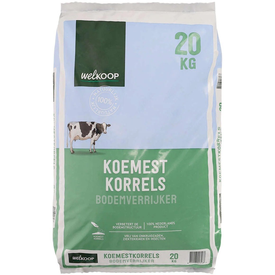 Organische mest Korrels sier/groente koemest., Ophalen, Koemestkorrels