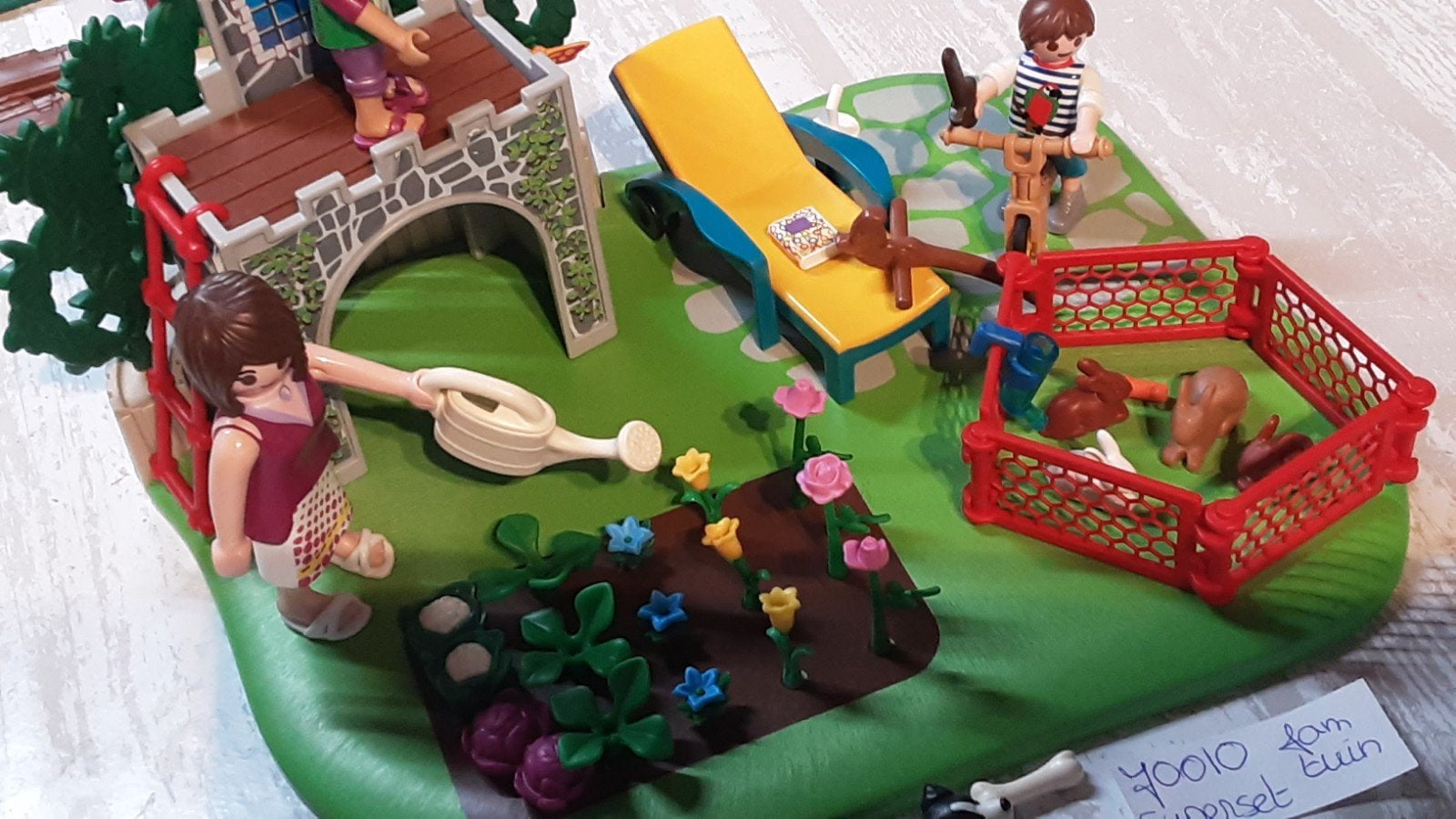 70010 familie tuin, Complete set, Overige typen, Zo goed als nieuw, Family fun