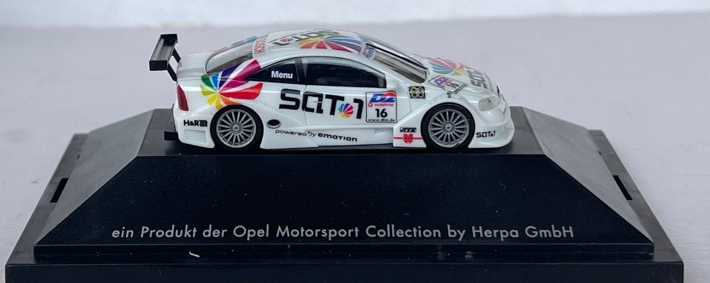 Herpa 037983: Opel Astra V8 Coupe A.Menu DTM 2001, Ophalen of Verzenden, Zo goed als nieuw, Auto, Herpa