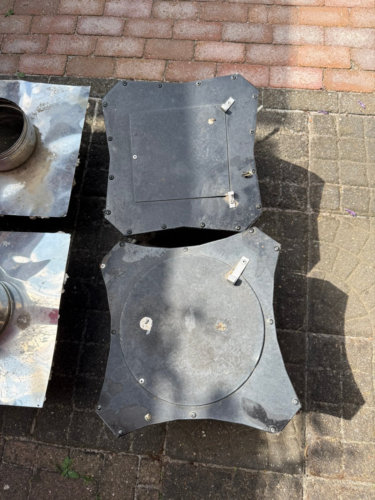 Firemaster schoorsteenkap 2x, Ophalen of Verzenden, Zo goed als nieuw, Vrijstaande haard, Elektrische haard