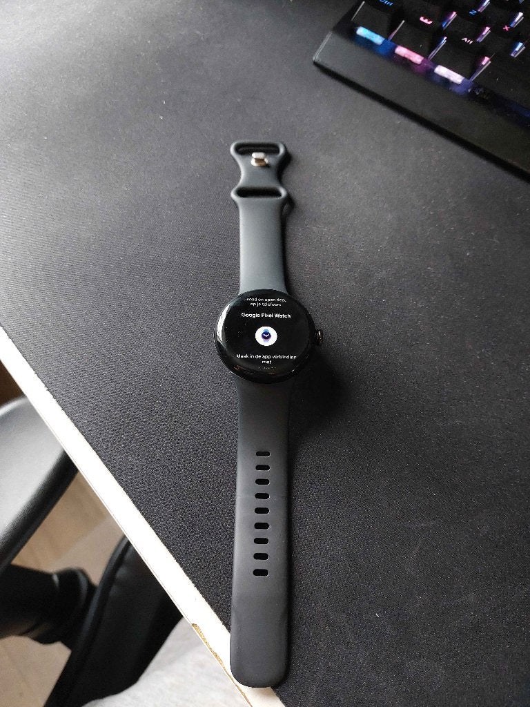 Google Pixel Watch 3 41mm, goede staat, lichte gebruiksporen, Ophalen, Zwart, Waterdicht, Gebruikt