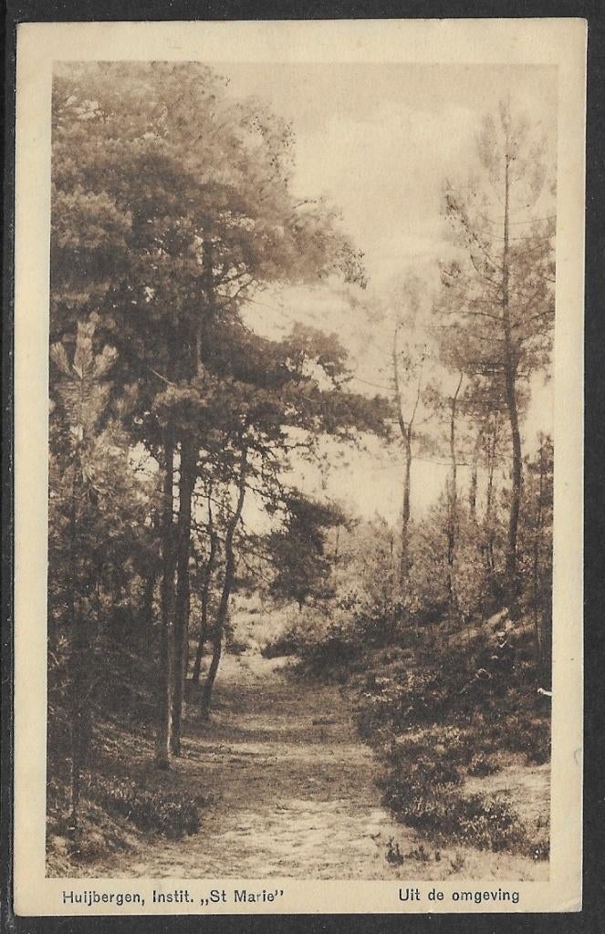 233 Huijbergen, Instit, ,St Marie uit de omgeving, Verzamelen, Ophalen of Verzenden, Voor 1920, Ongelopen, Noord-Brabant