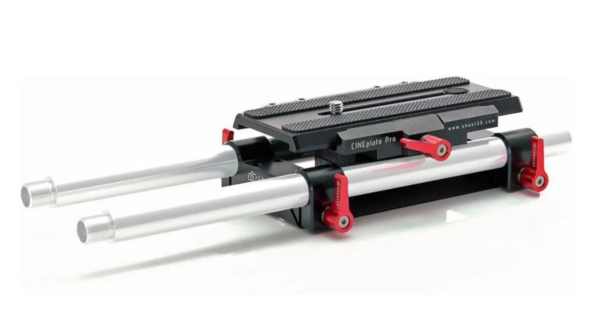 Cineplate mattebox v-lock powerplate, Ophalen, Zo goed als nieuw, Video