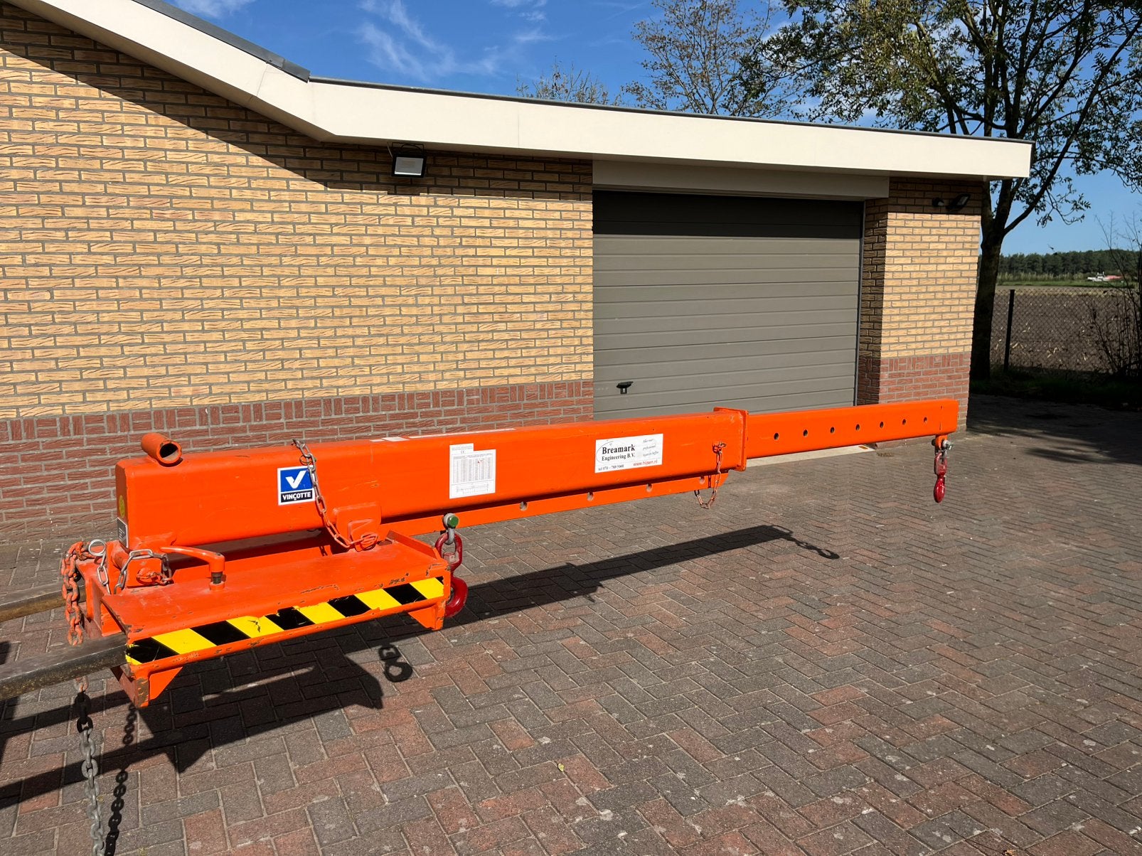 THV 3.0 VB Heftruck Kraanarm Hijs / Verleng Jib 3000kg, Ophalen of Verzenden