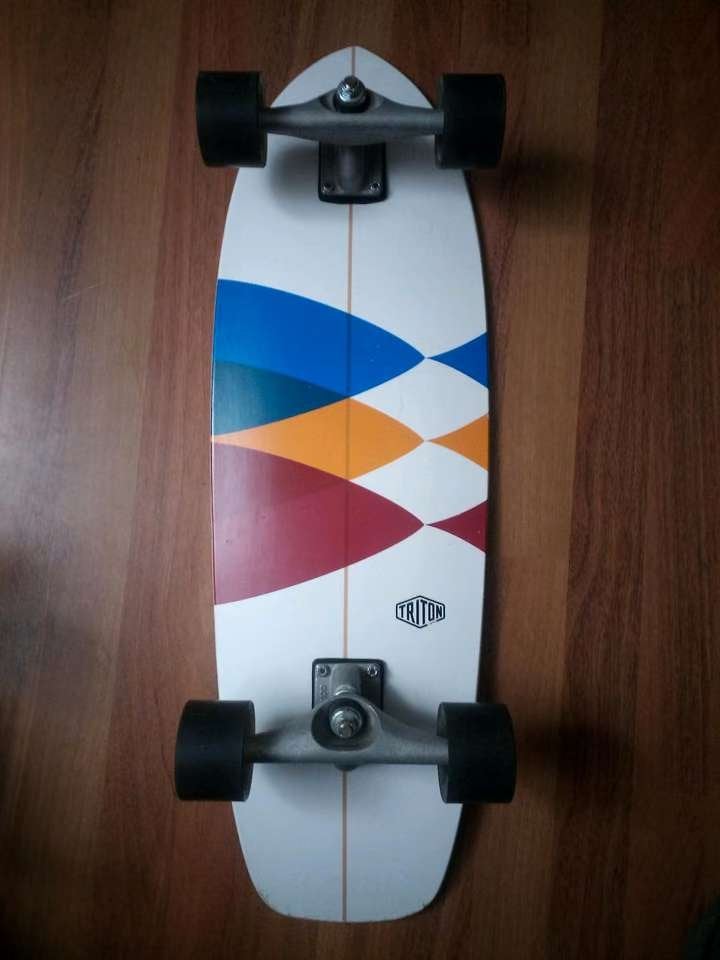 Carver Triton Surfskate Skateboard Longboard Carver CX, Ophalen of Verzenden, Gebruikt, Skateboard, Longboard