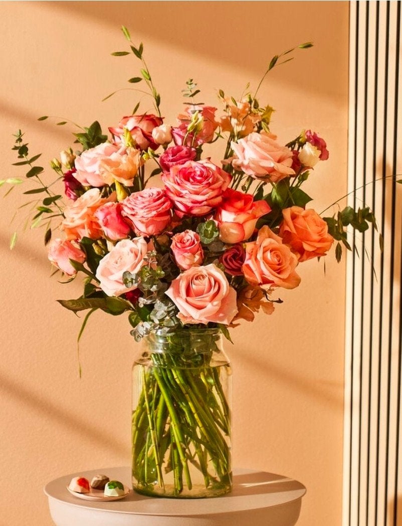 Uitgebloeide boeket rozen gevraagd/gezocht., Ophalen, Overige soorten, Volle zon