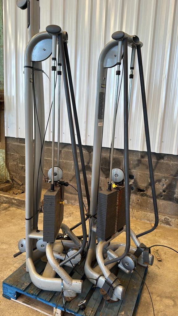 Technogym Cable Crossover 65 kg - Verzwaarde Weightstack, Sport en Fitness, Fitnessmaterialen, Ophalen, Zo goed als nieuw, Tg