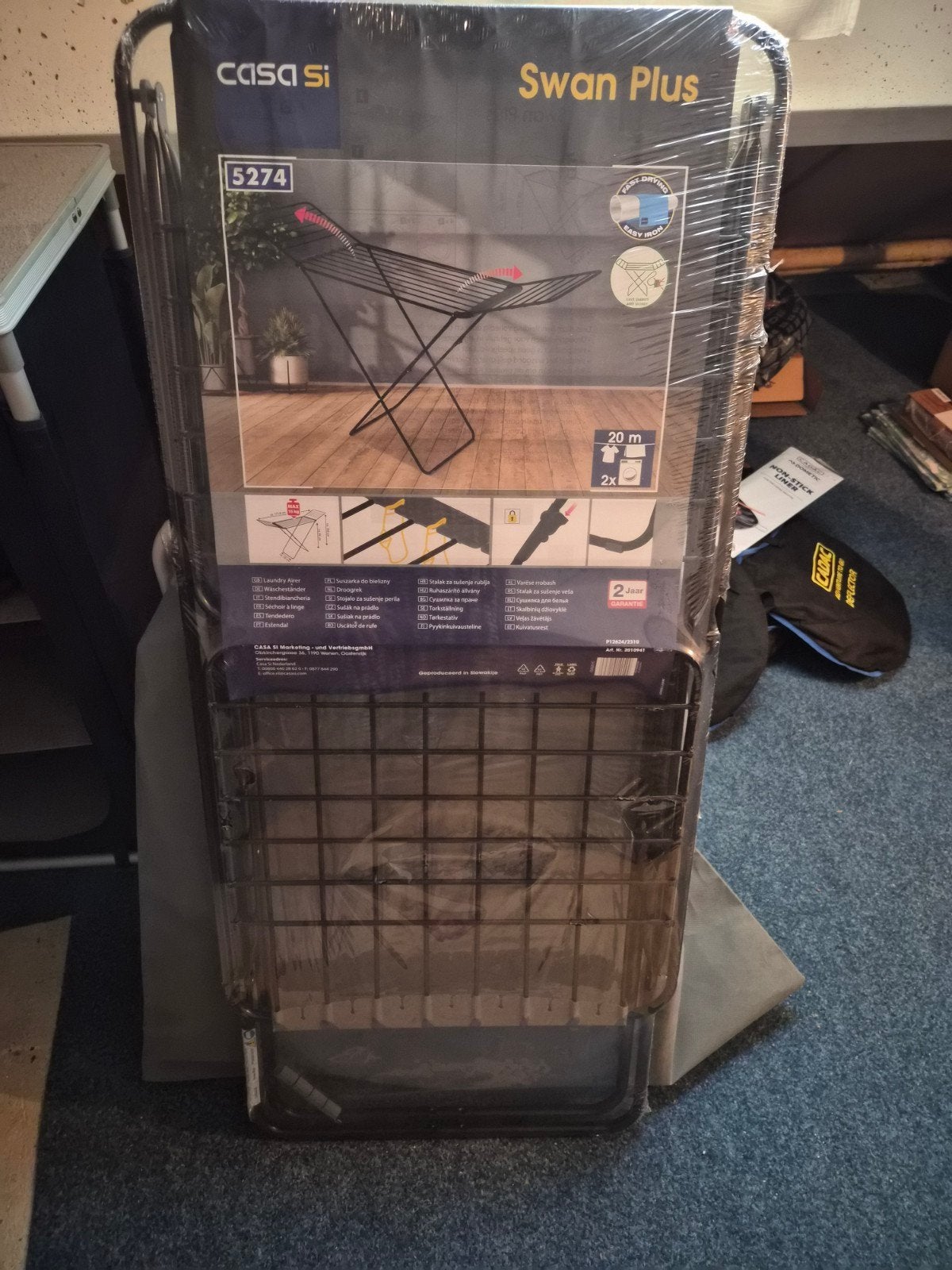 Nieuwe Casa Si Swan Plus Wasrek - 20m drooglengte, Ophalen