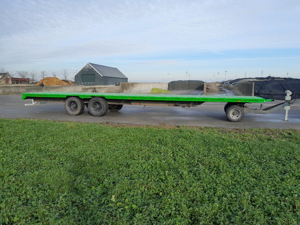 platte wagen 12 mtr met kenteken, Zakelijke goederen, Agrarisch | Werktuigen, Ophalen, Akkerbouw, Transport