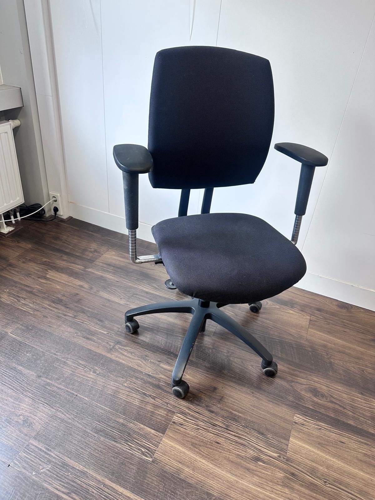 Drabert Entrada Bureaustoel - Ergonomisch & Comfortabel, Ophalen, Gebruikt, Zwart, Bureaustoel
