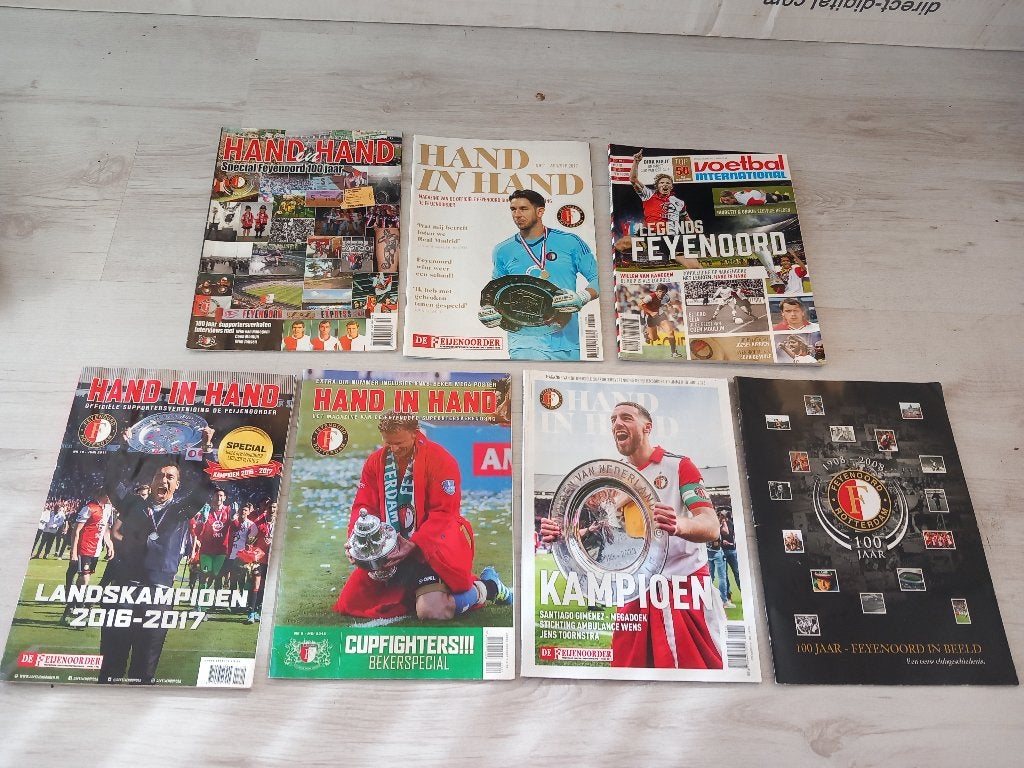 Feyenoord tijdschriften, Ophalen of Verzenden, Zo goed als nieuw, Feyenoord, Boek of Tijdschrift