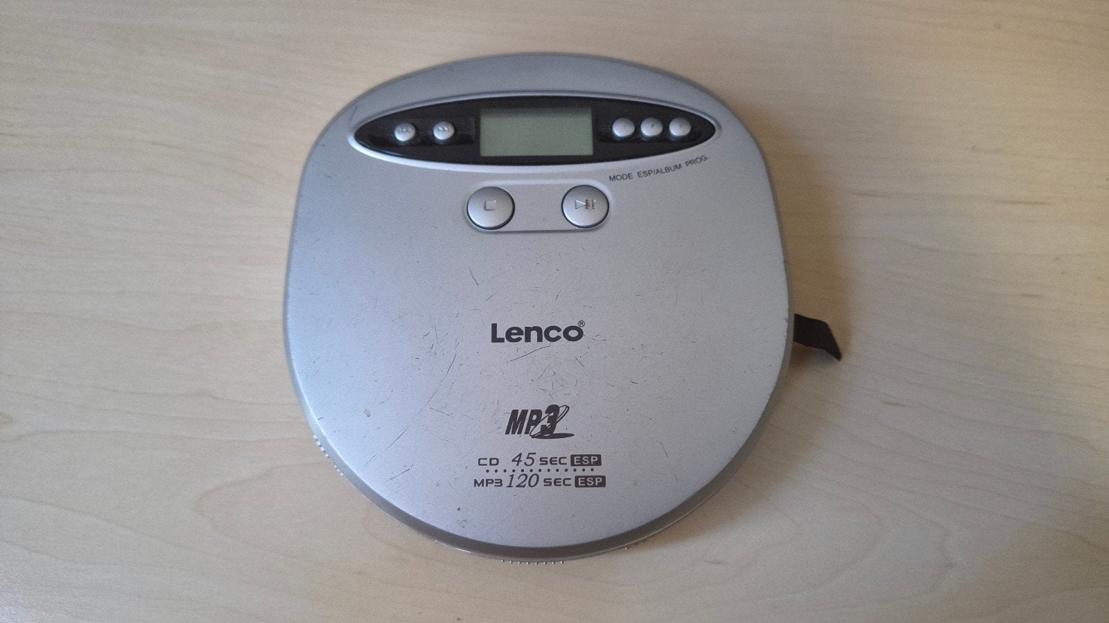 Lenco Draagbare CD/MP3-speler (Discman) met Anti-Shock, Ophalen of Verzenden, Gebruikt, Overige merken, Draagbaar