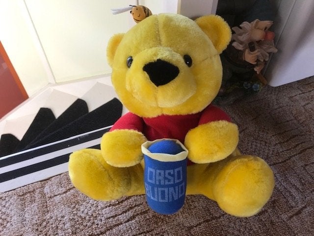 Winnie the pooh knuffel 40 cm, Ophalen of Verzenden, Gebruikt, Overige typen
