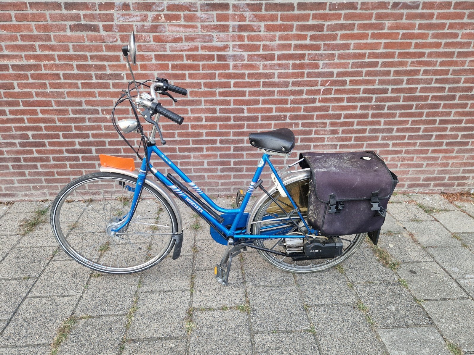 Hercules Saxonette - fiets met hulpmotor (sachs), Ophalen, Gebruikt, Spartamet, Benzine