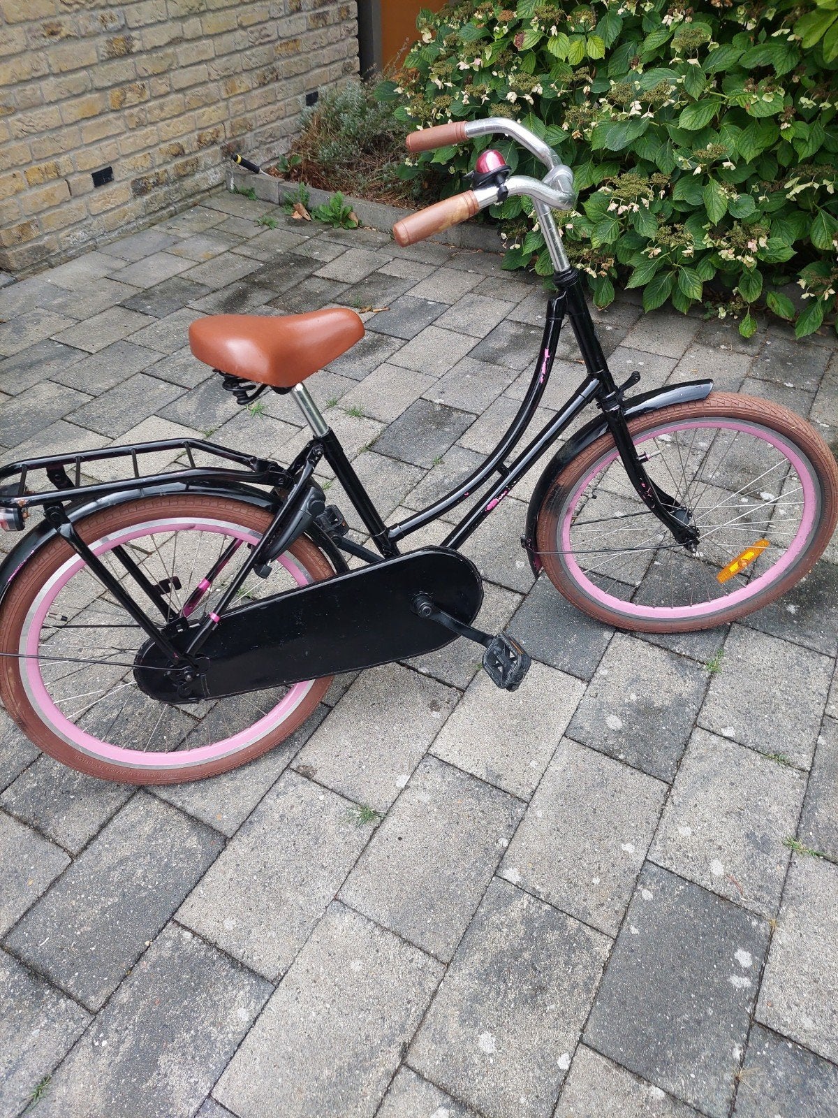 meisjesfiets, Ophalen, Gebruikt