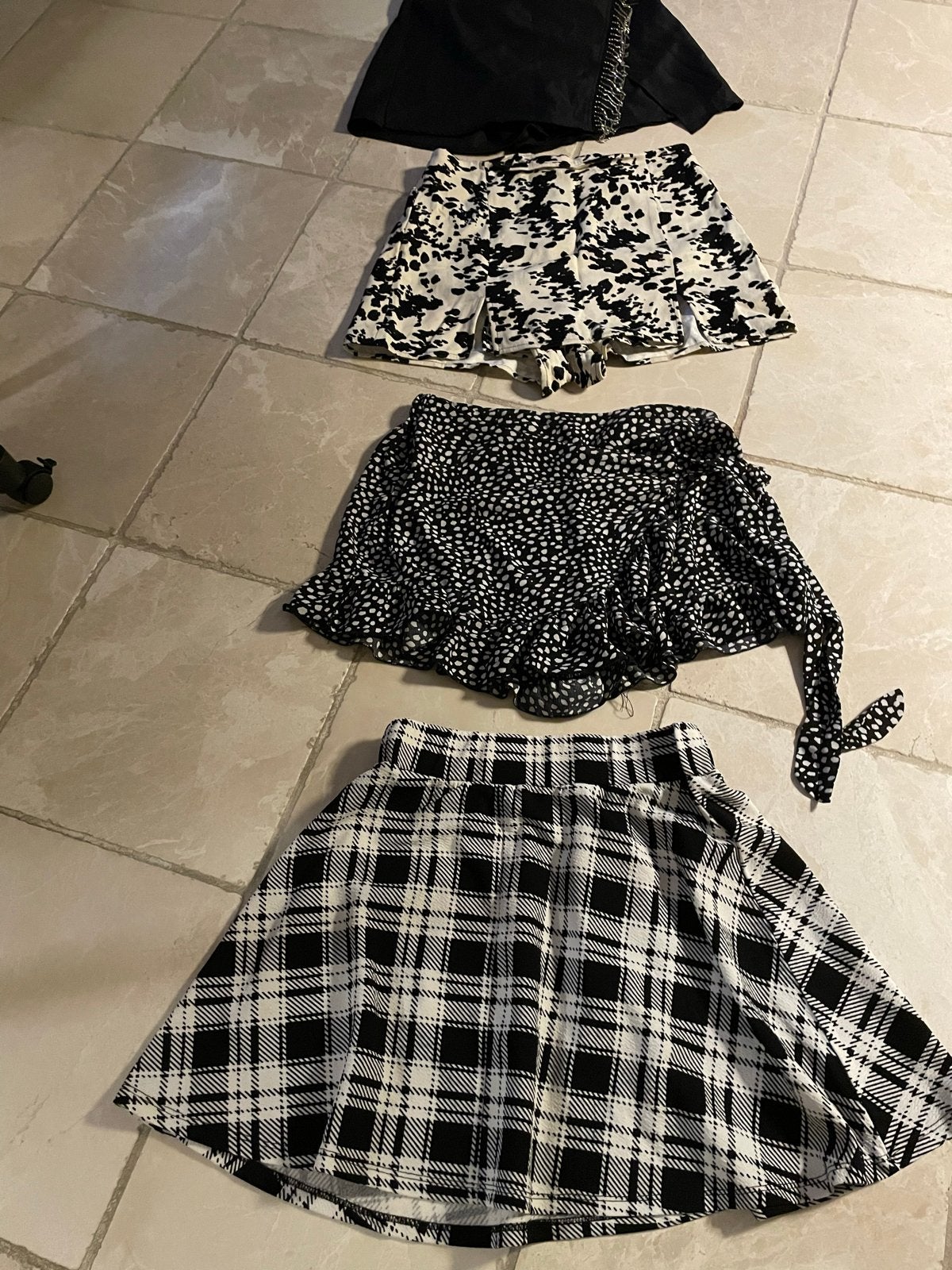 Leuke rokjes en skorts, diverse maten en merken, Kleding | Dames, Zwart, Ophalen of Verzenden, Maat 36 (S), Gedragen