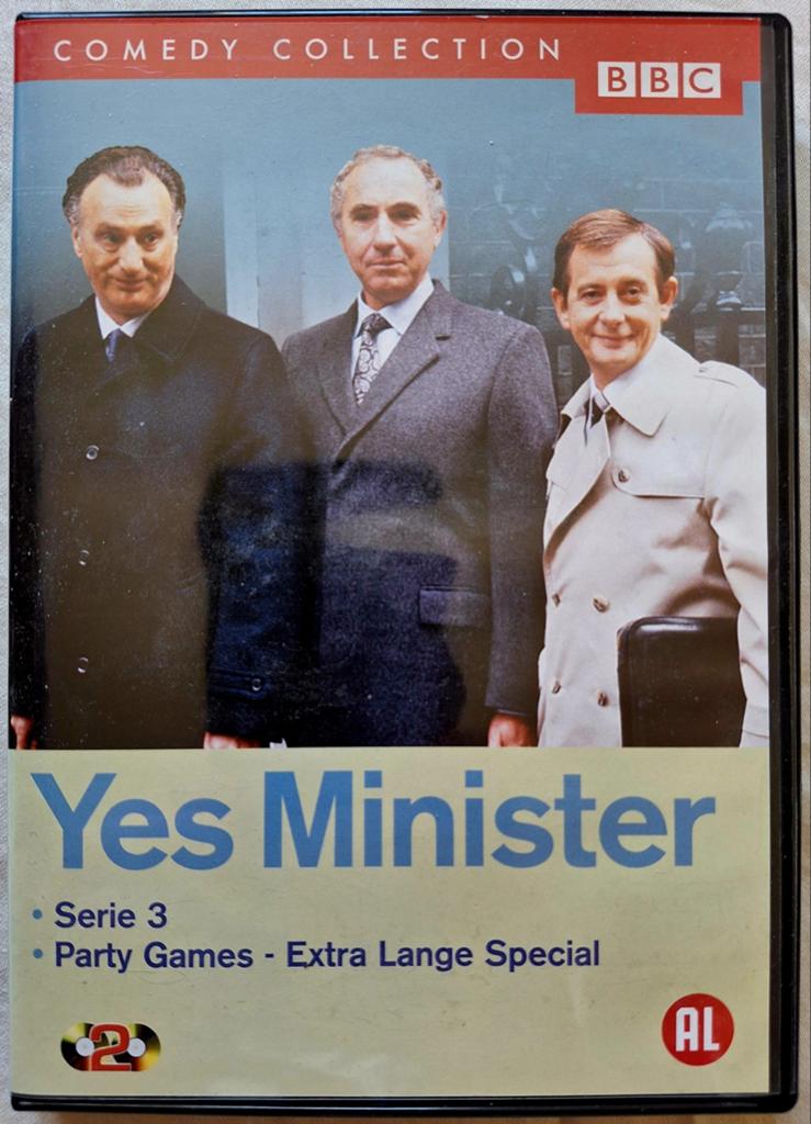 Yes Minister - Serie 3 (Comedy Collection BBC DVD), Alle leeftijden, Ophalen of Verzenden, Zo goed als nieuw, Komedie