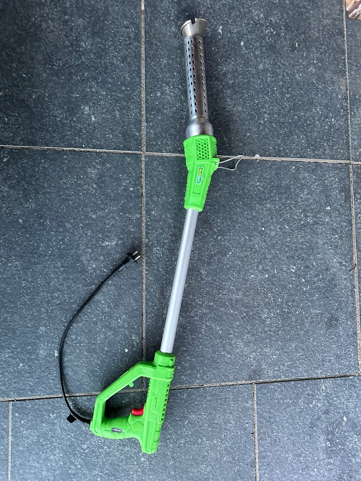 Elektrische onkruidbrander, Ophalen, Gebruikt
