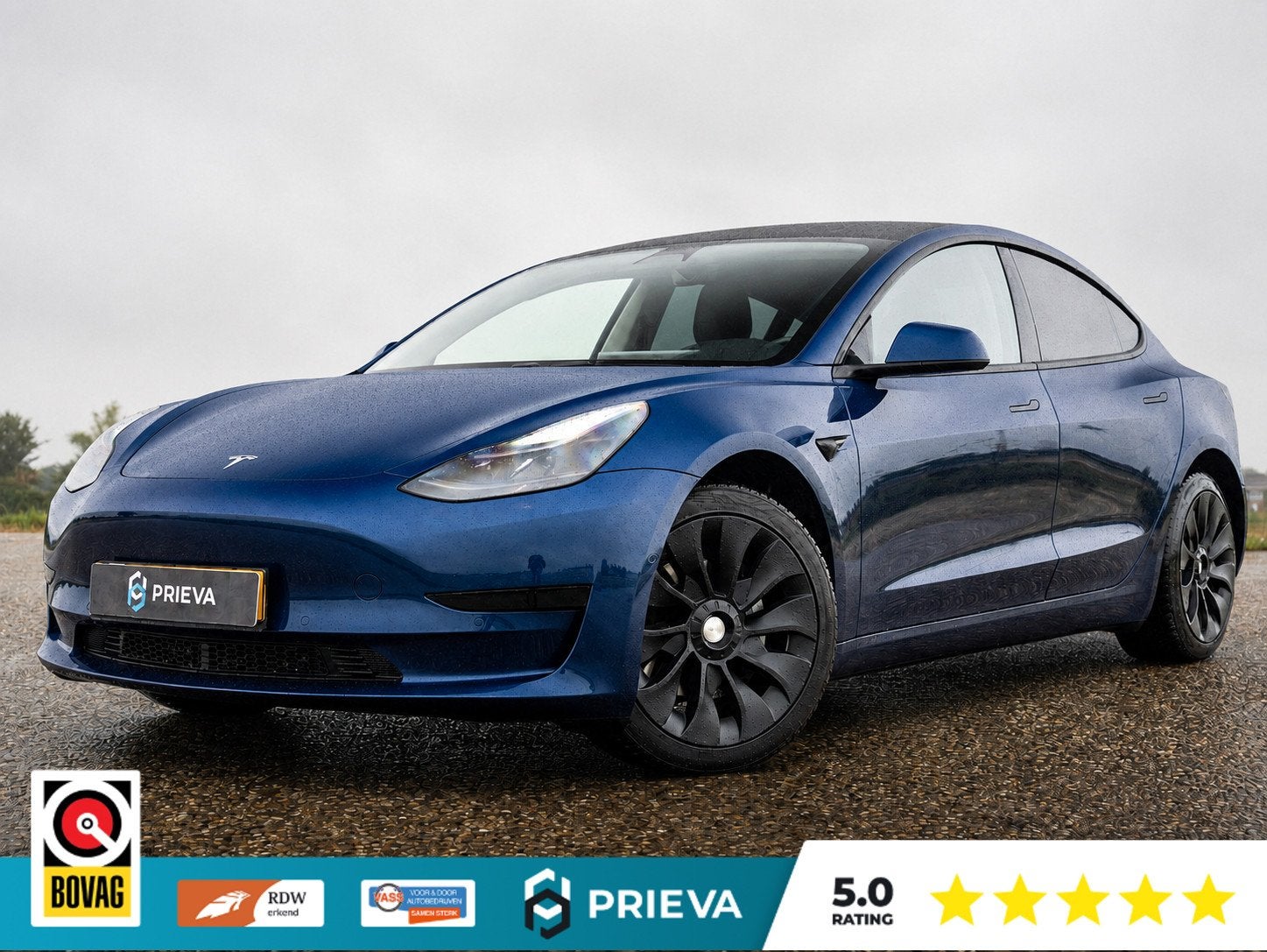 Tesla Model 3 Standard RWD Plus 60 kWh, Auto's, Tesla, Bedrijf, Te koop, Model 3, ABS, Adaptive Cruise Control, Airbags, Airconditioning