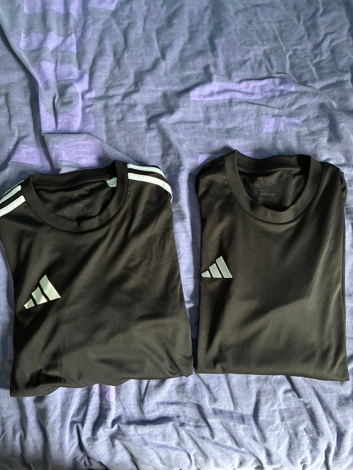Adidas sportshirts maat S, Ophalen of Verzenden, Zo goed als nieuw, Zwart, Algemeen