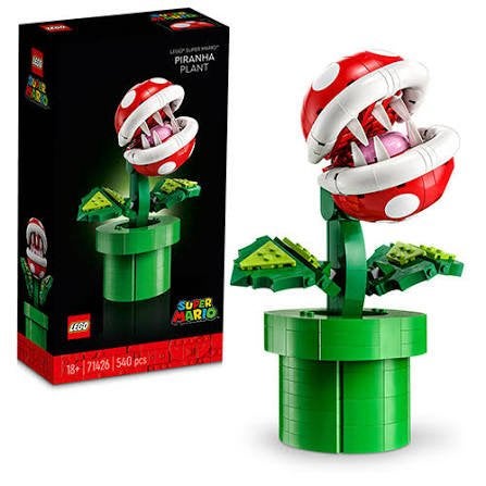 Lego 71426 super mario piranha plant NIEUW ONGEOPEND, Ophalen of Verzenden, Nieuw
