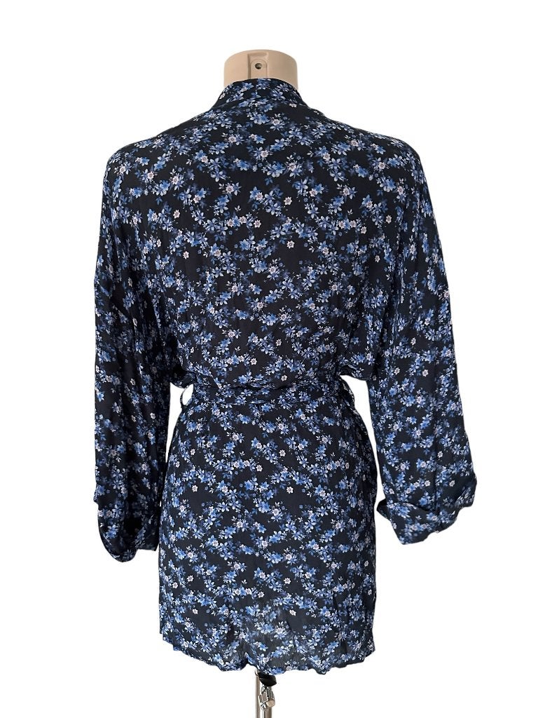 Gestuz vest M, Blauw, Ophalen of Verzenden, Zo goed als nieuw, Lange mouw