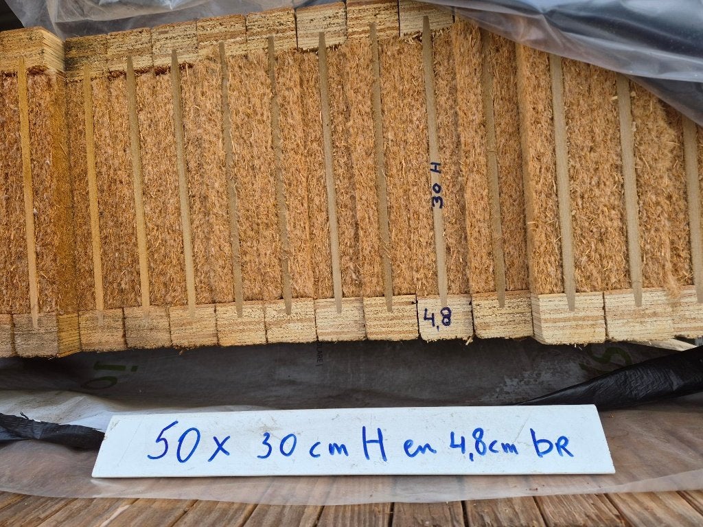 Kokosvezel isolatieplaten, Ophalen, Overige materialen, 4 tot 8 cm, Zo goed als nieuw
