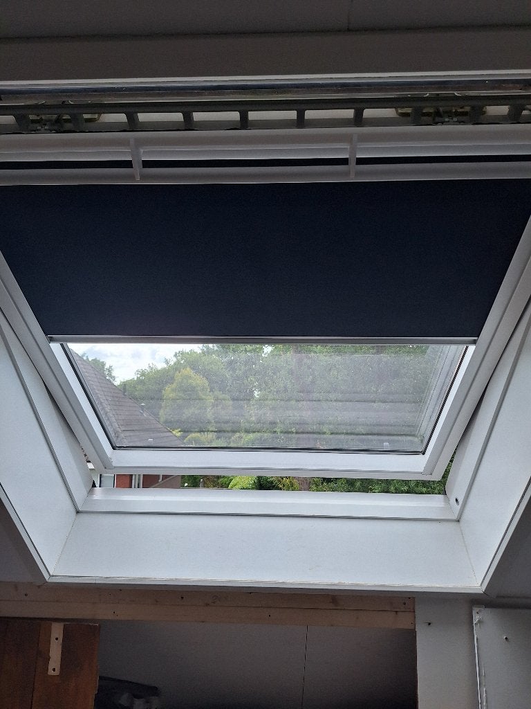 Velux GGL SK06 (2050) incl. verd. rolgordijn & zonnewering, Ophalen, Gebruikt, 80 tot 120 cm, 80 tot 120 cm