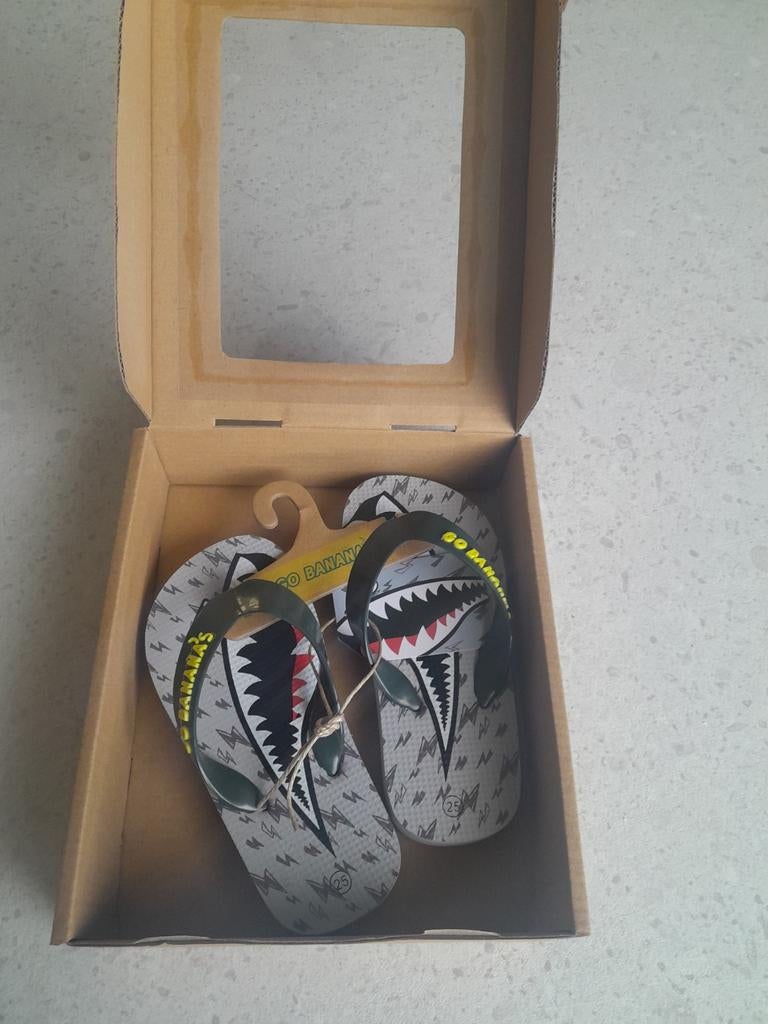 Go Banana's slippers maat 25, Ophalen of Verzenden, Nieuw, Go Banana's, Jongen