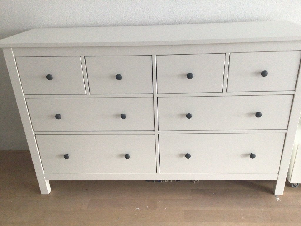 Hemnes ikea 8 ladekast, Zo goed als nieuw, 3 of 4 laden, Minder dan 100 cm, 25 tot 50 cm
