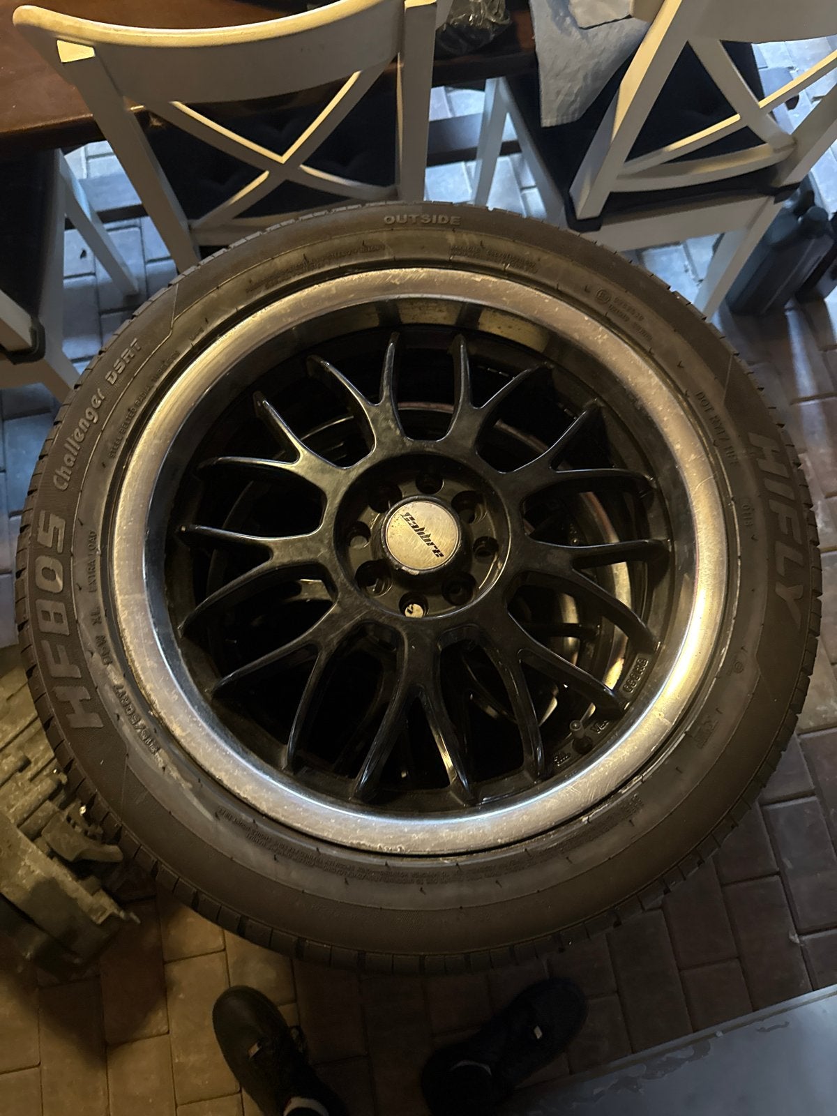 Calibre velgen met Hifly Challenger HF805 zomerbanden, Auto diversen, Ophalen of Verzenden, Gebruikt