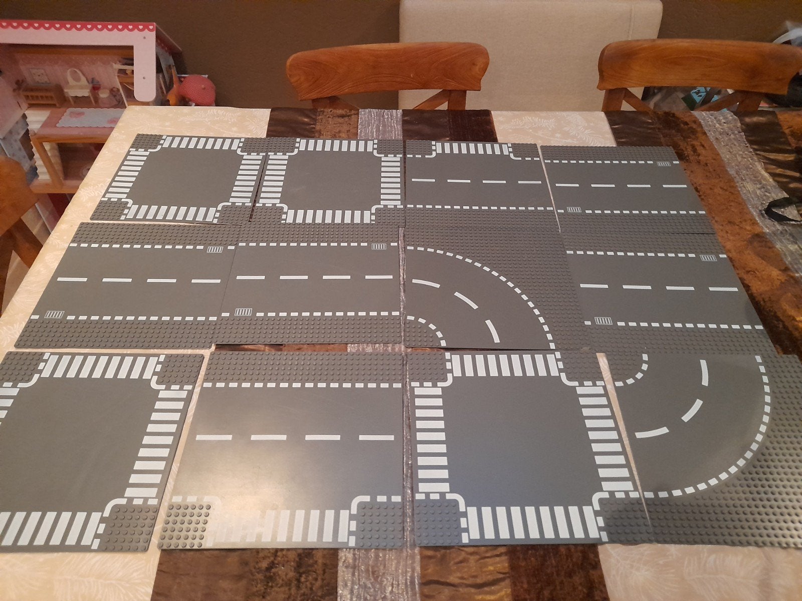 Lego grondslagen straten, Ophalen, Zo goed als nieuw, Grondplaat, Lego