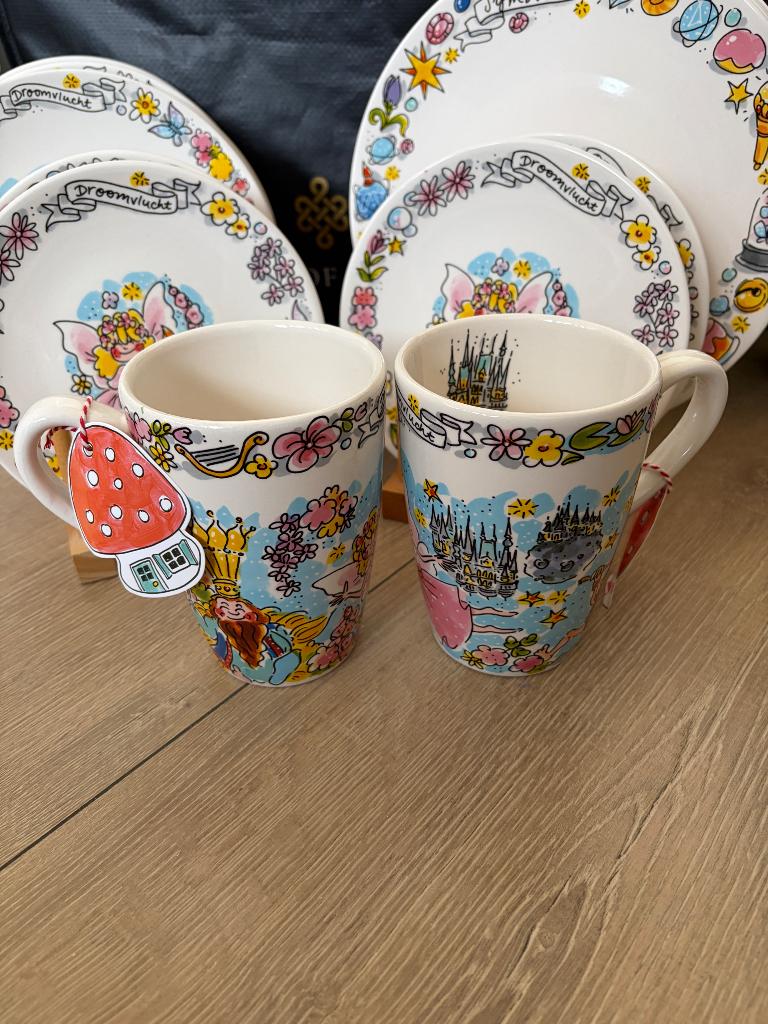 Blond Amsterdam Efteling Droomvlucht XL bekers/ mokken 0,5 l, Blond Amsterdam, Nieuw, Ophalen of Verzenden, Kop(pen) en/of Schotel(s)