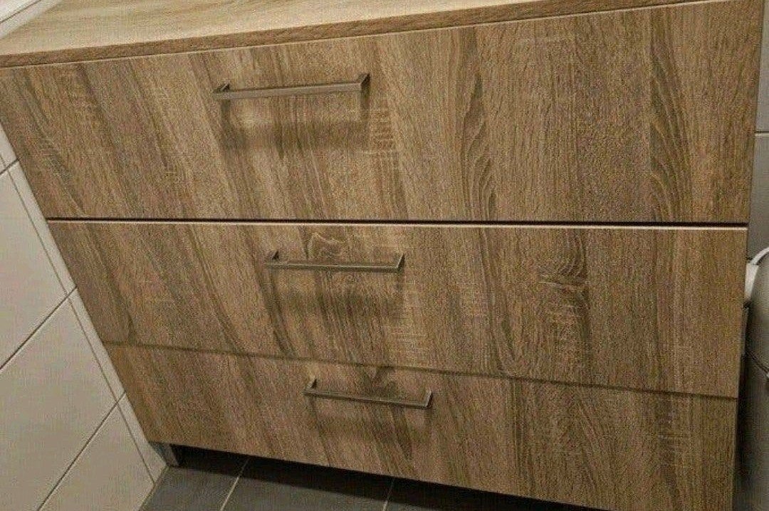 kast met 3 laden - Zo goed als nieuw, Ophalen, Zo goed als nieuw, 25 tot 50 cm, Minder dan 100 cm