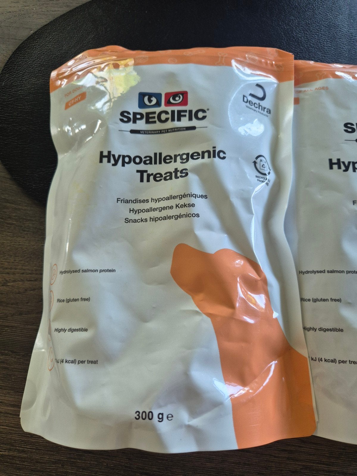 Hypo allergene hondenkoekjes, Ophalen, Hond