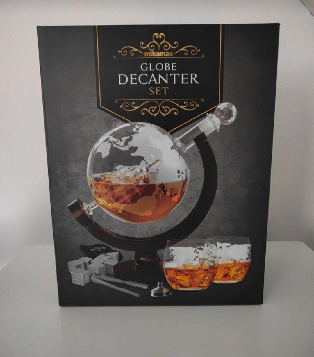 Whiskey Globe Karaf set, Ophalen of Verzenden, Nieuw
