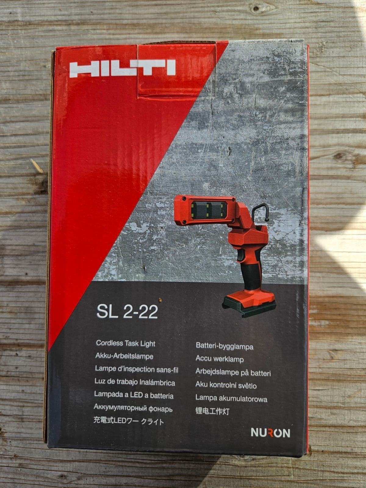 Hilti SL 2-22 Accu Werklamp - Nieuw in doos, Ophalen of Verzenden, Nieuw, Overige typen, Hilti