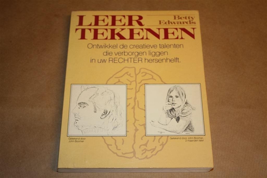 Leer tekenen - Betty Edwards !!, Boeken, Ophalen of Verzenden, Zo goed als nieuw
