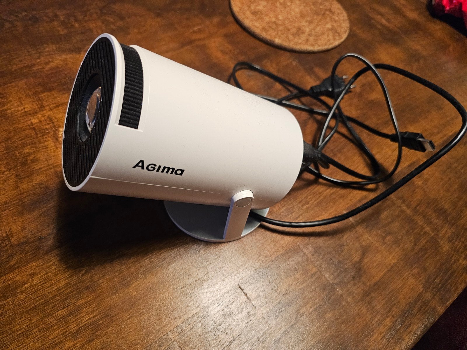Agima Mini Beamer Projector- Compacte en Draagbare Projector, Audio, Tv en Foto, Beamers, Ophalen, Agima, LED, Zo goed als nieuw