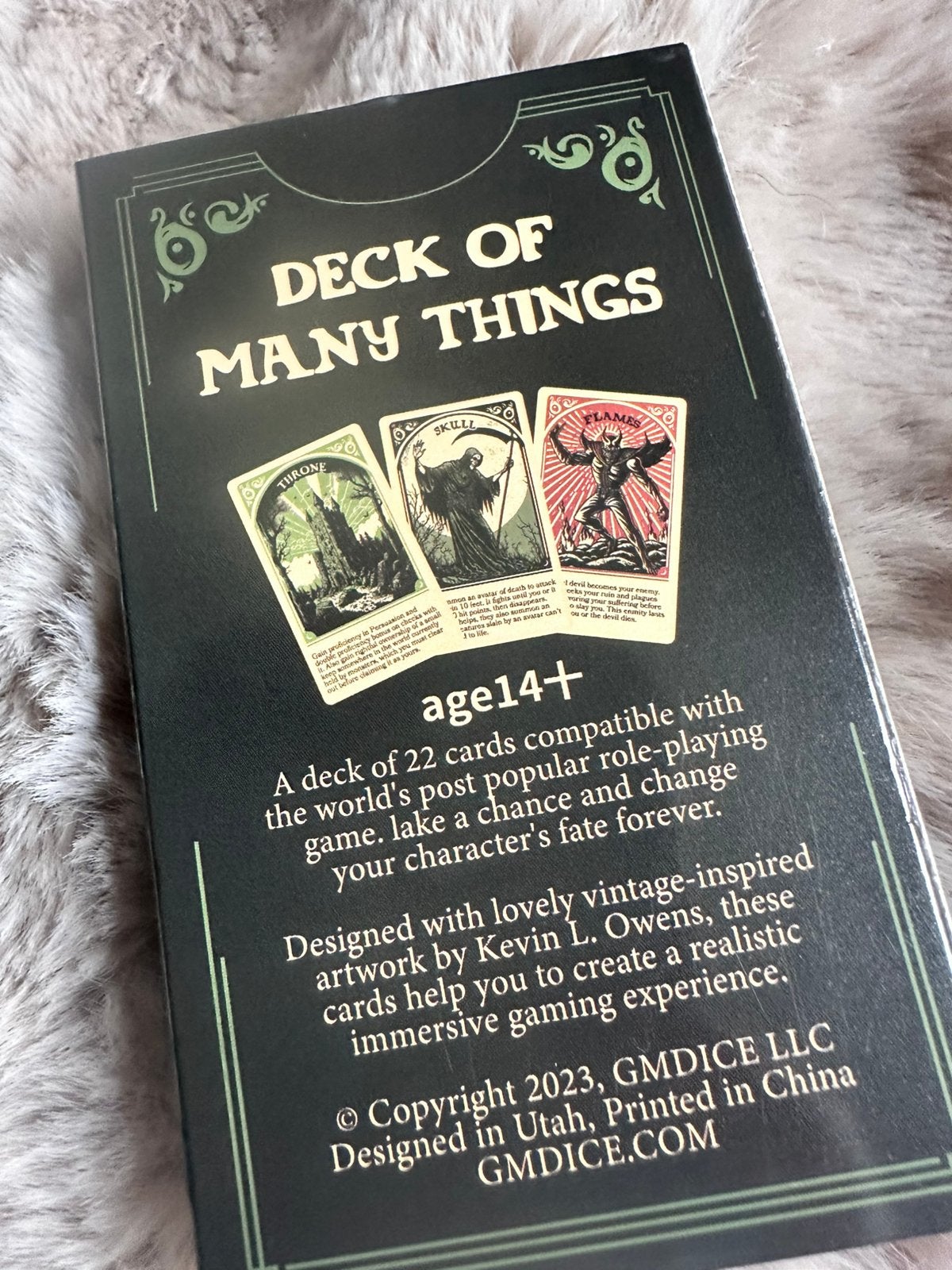 Deck of many things / DND kaartendeck, Hobby en Vrije tijd, Gezelschapsspellen | Bordspellen, Ophalen of Verzenden, Zo goed als nieuw