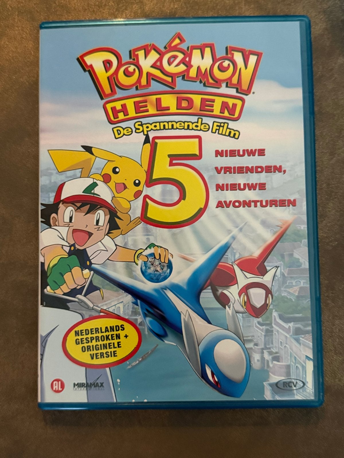 Pokémon Helden 5: De Spannende Film (DVD), Avontuur, Alle leeftijden, Ophalen of Verzenden, Zo goed als nieuw