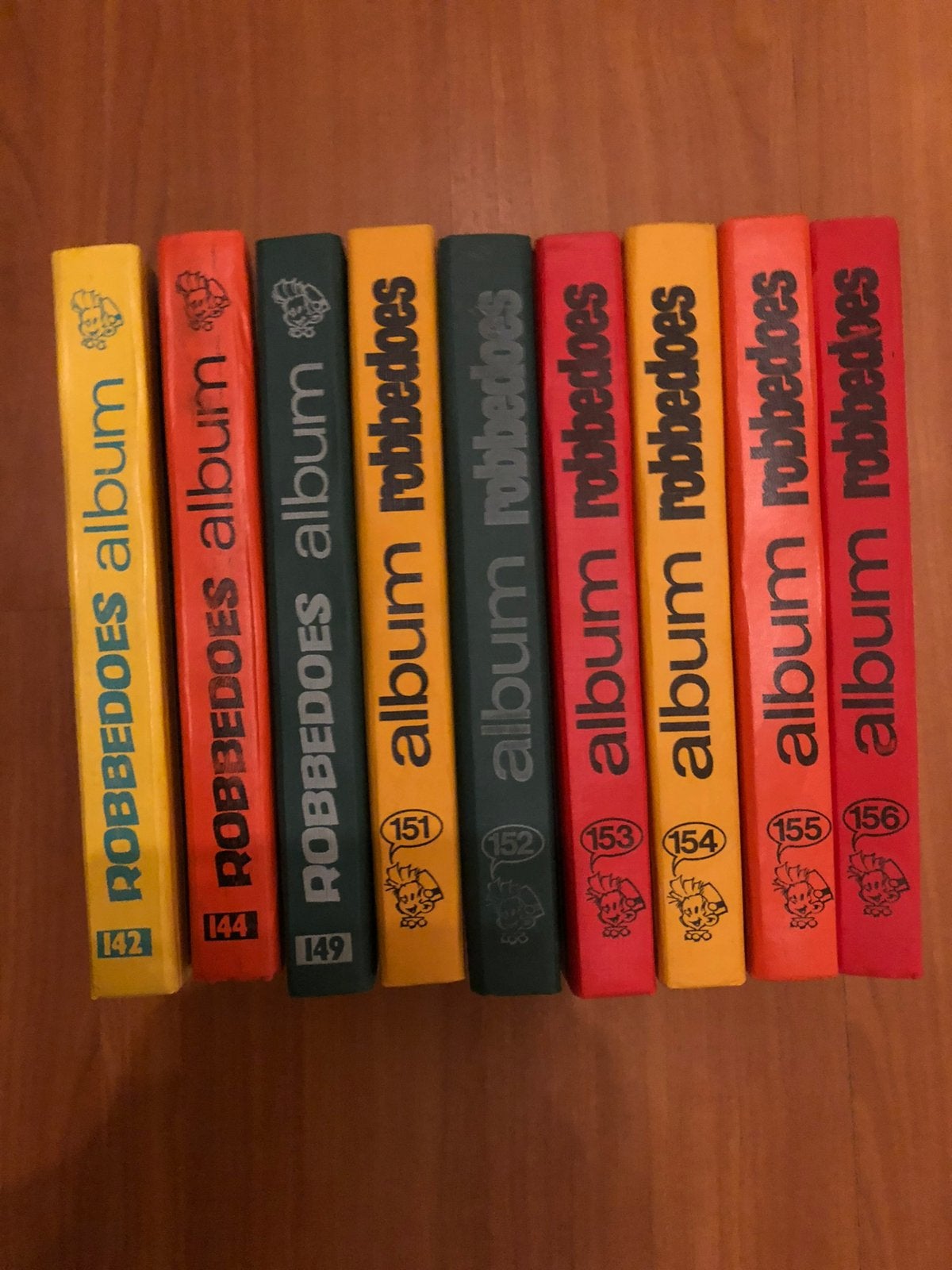 Robbedoes verzamel albums (1976 - 1981), Meerdere stripboeken, Ophalen of Verzenden, Zo goed als nieuw