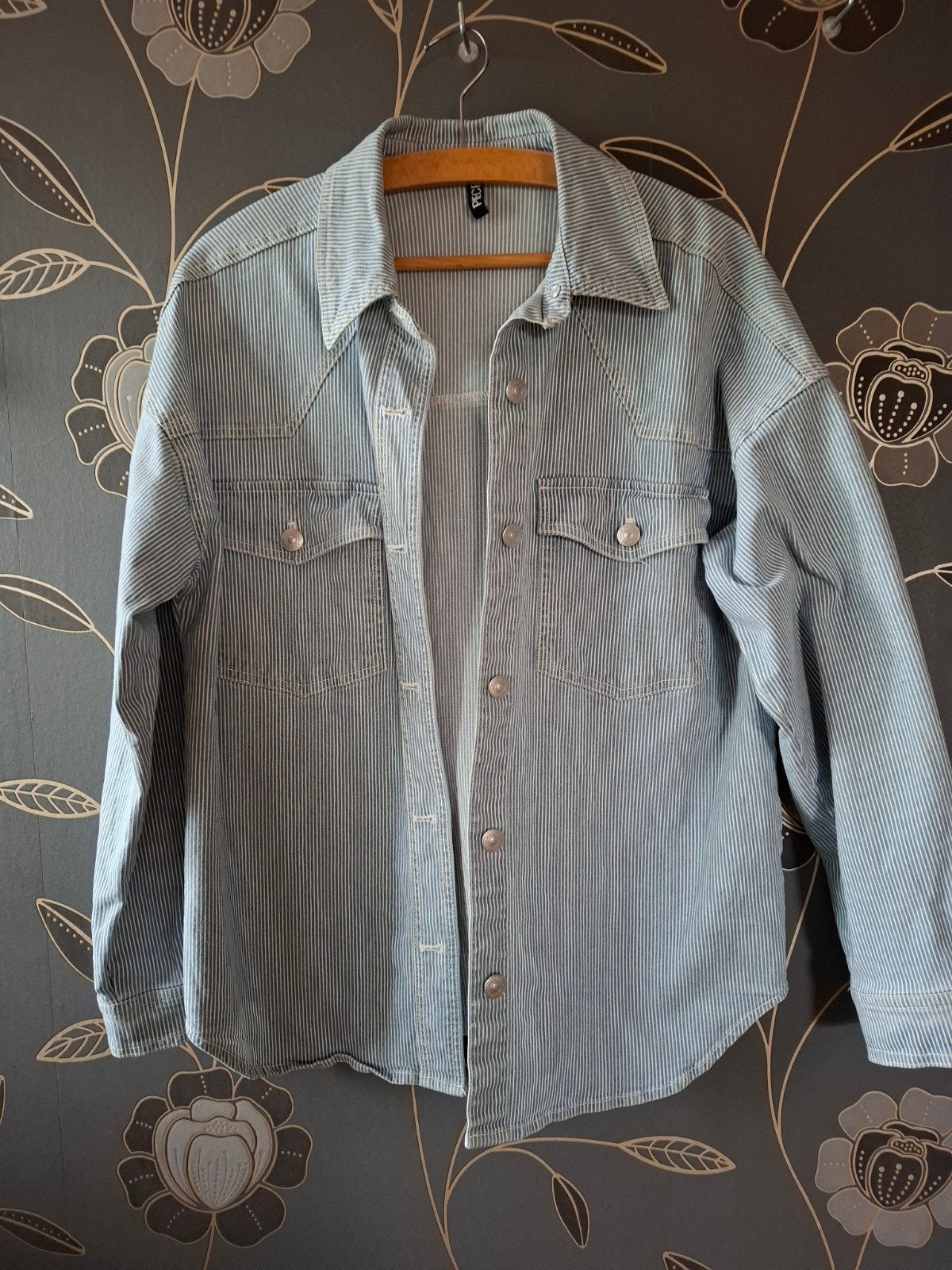 Pieces Spijkerblouse/jas, Ophalen of Verzenden, Zo goed als nieuw, Maat 34 (XS) of kleiner, Blauw