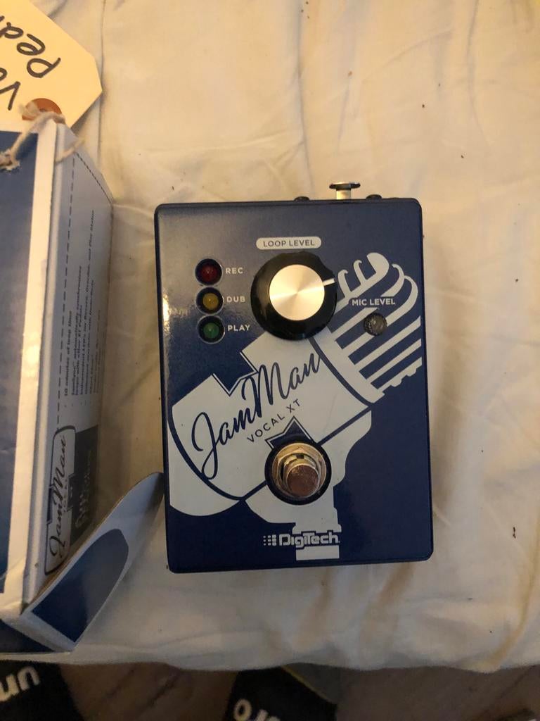 Digitech JamMan Vocal XT Looper Pedaal, Ophalen of Verzenden, Zo goed als nieuw, Overige typen